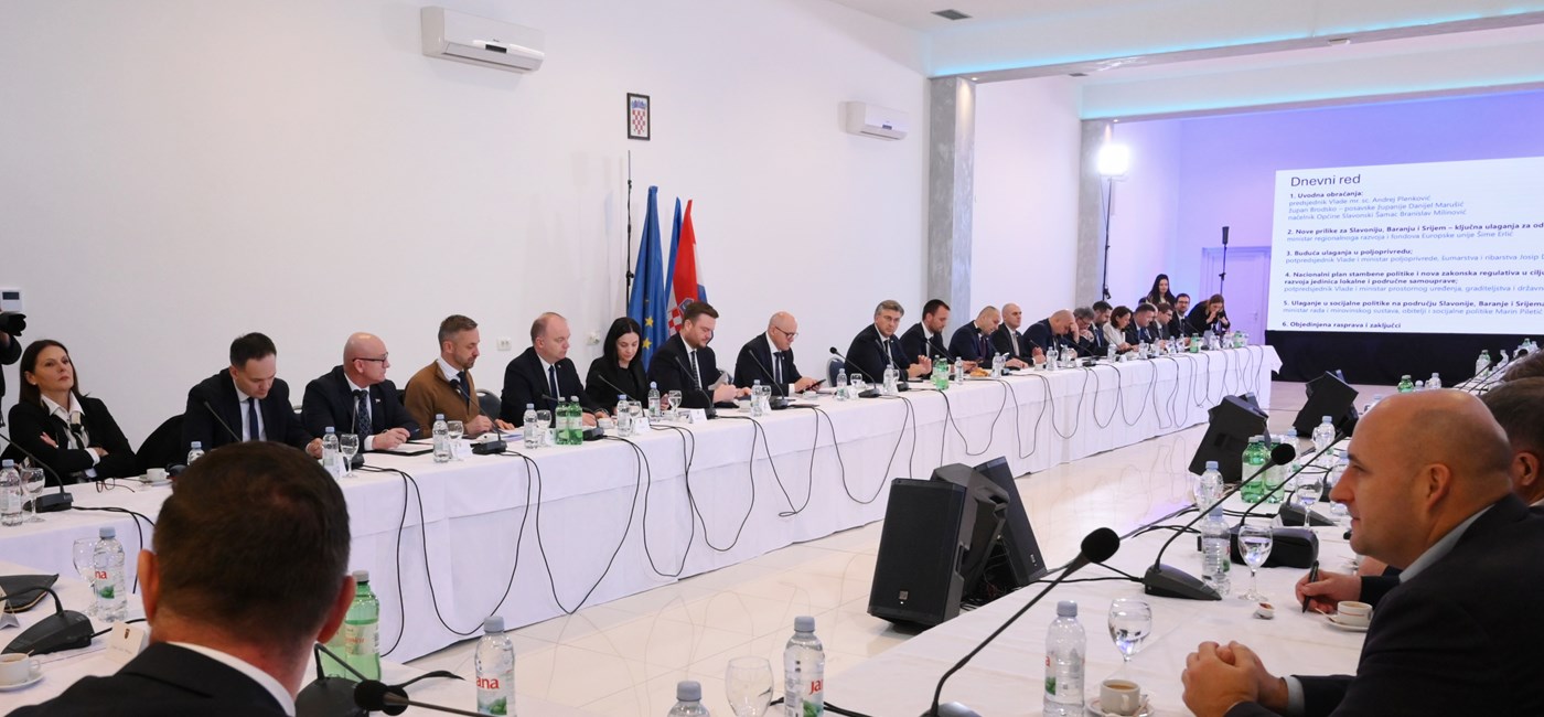 Kroz Projekt Slavonija, Baranja i Srijem za istok Hrvatske dosad osigurano 3,3 milijarde eura